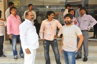 Rakshaka Bhatudu Team at Sapthagiri Theatre RTC X Roads